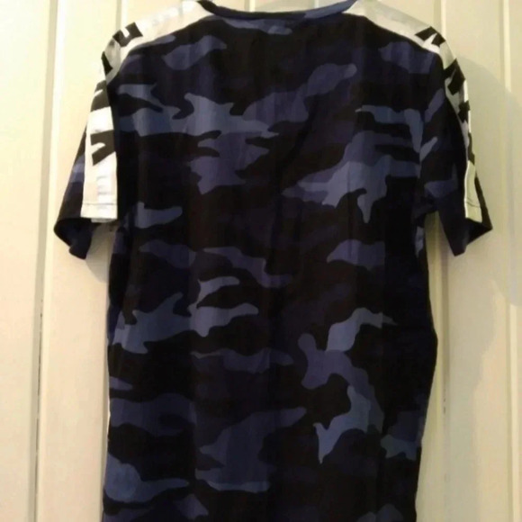 VS PINK bling shine camo tee-LARGE NWOT - Picture 2 of 6